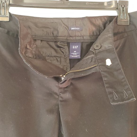 GAP Tuxedo Pant satin stripe nice details size 6A - Picture 4 of 4